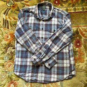 J. Crew Plaid Long Sleeve Button Up